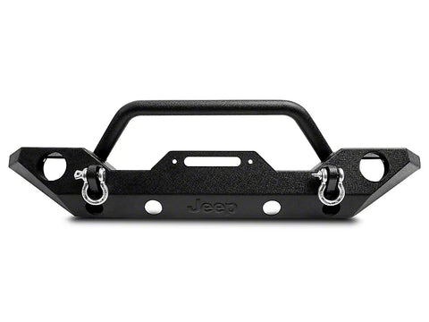 Officially Licensed Jeep 2007 - 2018 Jeep Wrangler JK Trail Force HD Front Bumper w/ Jeep Logo