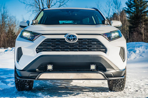 LP Aventure 2019 + Toyota RAV4 Bumper Guard - Powder Coated (Incl Front Plate) - GUMOTORSPORT
