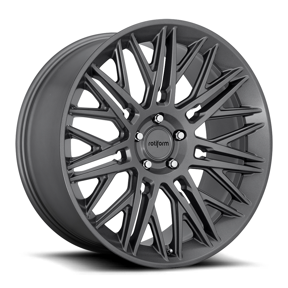 Rotiform R163 JDR Wheel 22x10 5x112 20 Offset - Matte Anthracite