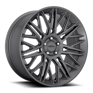 Rotiform R163 JDR Wheel 22x10 5x112 20 Offset - Matte Anthracite