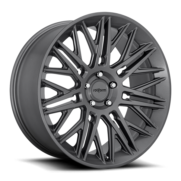 Rotiform R163 JDR Wheel 22x10 5x112 20 Offset - Matte Anthracite