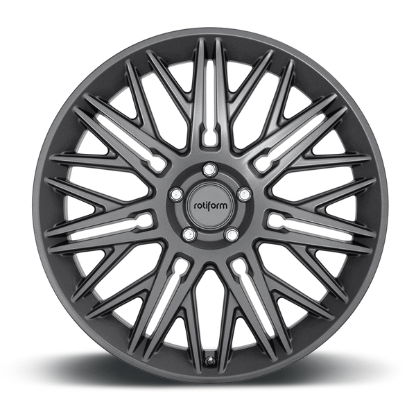 Rotiform R163 JDR Wheel 22x10 5x112 20 Offset - Matte Anthracite