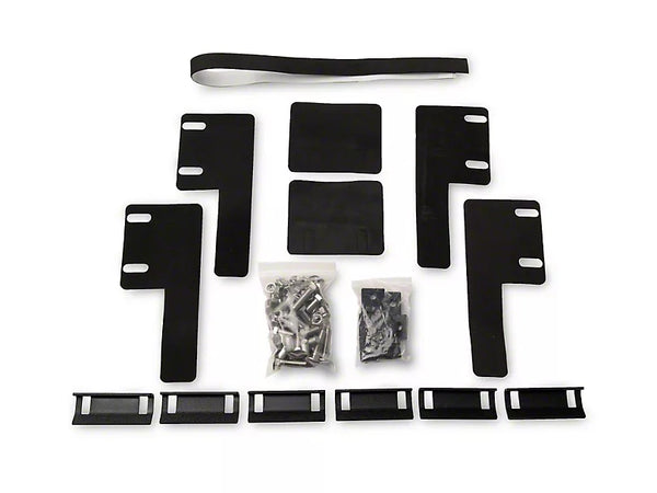 Fishbone Offroad Jeep Gladiator Tackle Bed Rack