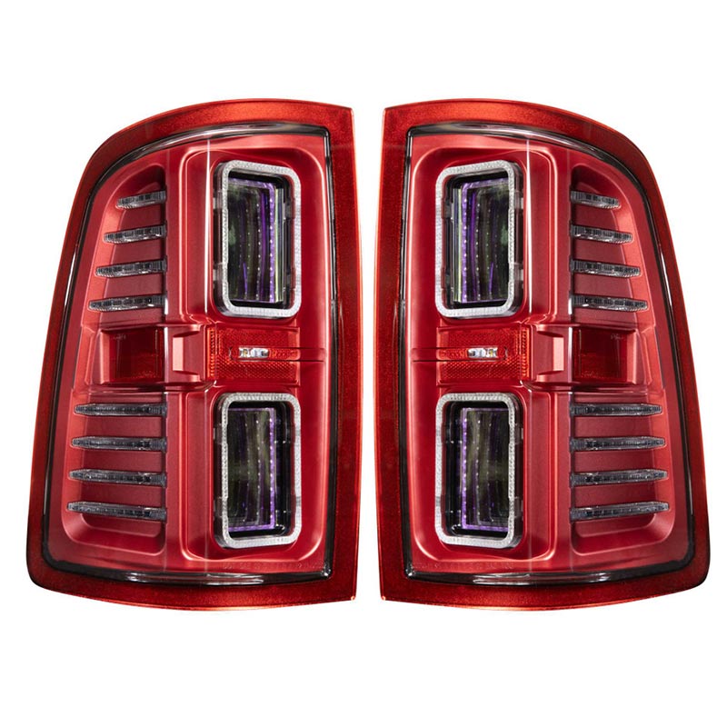 Morimoto ( 2009 - 2018 ) Dodge Ram Tail Lights ( Red / Black ( Smoked ) )