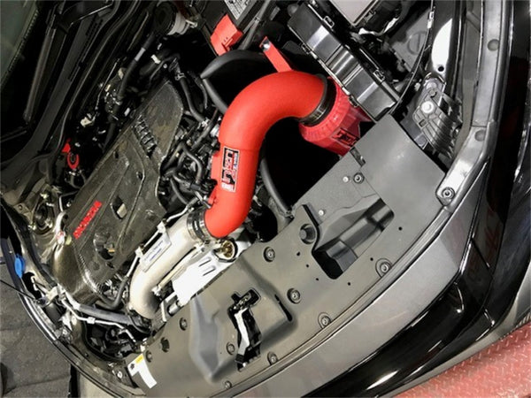 Injen 2017 - 2021 Honda Civic Type R 2.0T Wrinkle Red Short Ram Air Intake