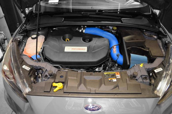 Injen 2016 - 2018 Ford Focus RS Wrinkle Black Cold Air Intake - GUMOTORSPORT