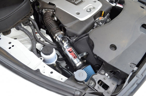 Injen 2009 - 2012 Infiniti FX37 3.7L V6 Twin Polished / Black Short Ram Intake w/MR Tech
