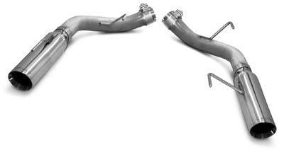 SLP 2005-2010 Ford Mustang 4.6/5.4L LoudMouth Axle-Back Exhaust w/ 3.5in Tips - GUMOTORSPORT