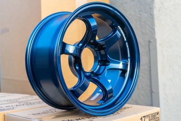 Advan RG-D2 17X8.5 -10 6x139.7 - Racing Indigo Blue