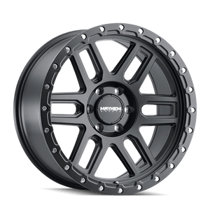 Mayhem 8304 Delta 17x9 / 6x139.7 BP / 0mm Offset / 106mm Hub Matte Black Wheel - GUMOTORSPORT