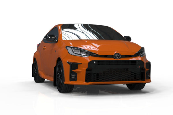 Rally Armor 2020 +Toyota GR Yaris Hatchback Black Mud Flap w/ Red Logo - GUMOTORSPORT