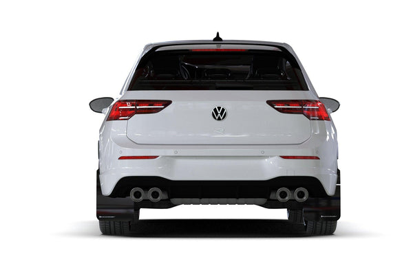 Rally Armor 2022+ MK8 Volkswagen Golf GTI/R Black UR Mud Flap w/ Gray Logo - GUMOTORSPORT