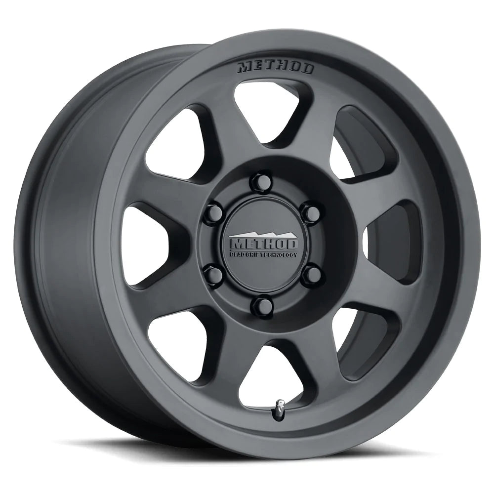 Method MR701 17x9 -12mm Offset 5x5 71.5mm CB Matte Black Wheel - GUMOTORSPORT