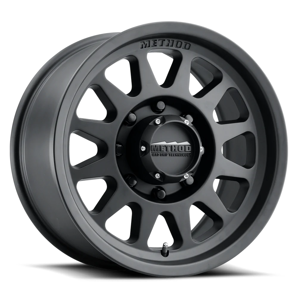 Method MR704 17x8.5 0mm Offset 5x150 110.5mm CB Matte Black Wheel - GUMOTORSPORT