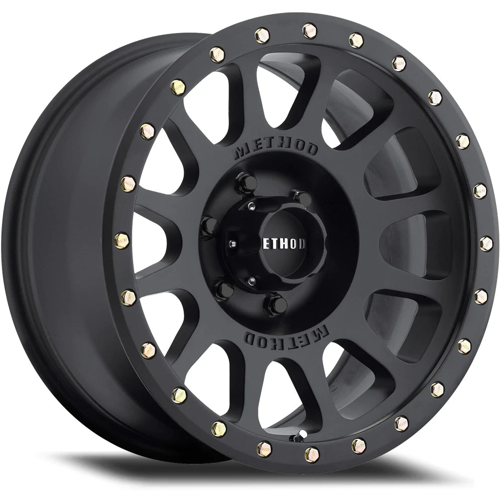 Method MR305 NV 18x9 +18mm Offset 8x6.5 130.81mm CB Matte Black Wheel - GUMOTORSPORT
