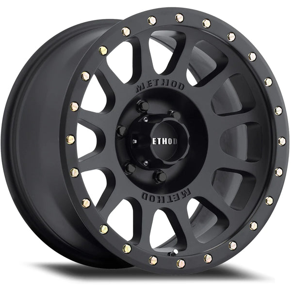 Method MR305 NV 18x9 +18mm Offset 8x6.5 130.81mm CB Matte Black Wheel - GUMOTORSPORT
