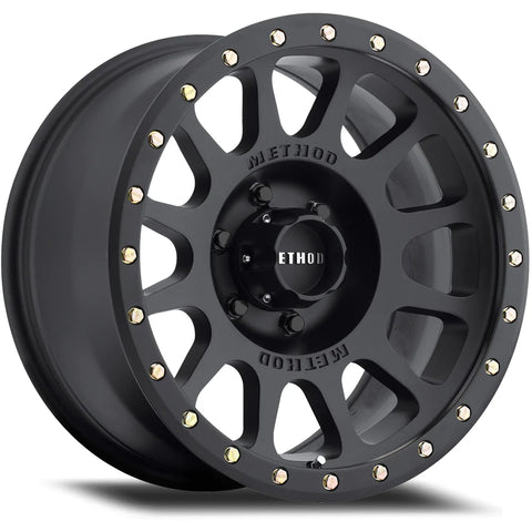 Method MR305 NV 18x9 +18mm Offset 8x6.5 130.81mm CB Matte Black Wheel - GUMOTORSPORT