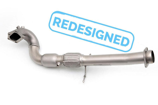 cp-e QKspl Bellmouth Downpipe Catted 3in - Mazdaspeed3 2007-2013 - GUMOTORSPORT