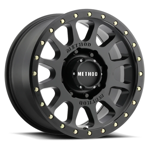 Method MR305 NV 17x8.5 0mm Offset 8x6.5 130.81mm CB Matte Black Wheel - GUMOTORSPORT