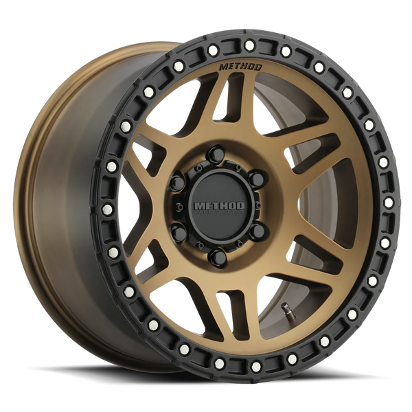Method MR312 17x8.5 0mm Offset 6x120 67mm CB Method Bronze/Black Street Loc Wheel