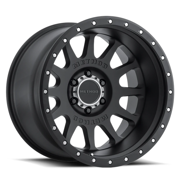 Method MR605 NV 20x9 -12mm Offset 8x170 124.9mm CB Matte Black Wheel - GUMOTORSPORT