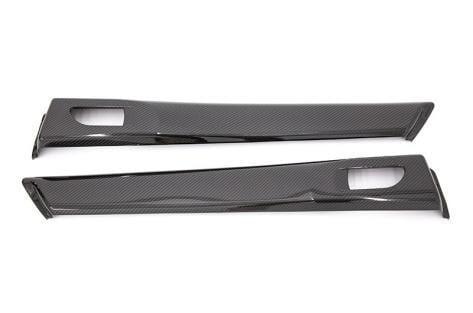 OLM LE Dry Carbon Rear Door Trim Upper Panels - Subaru WRX / STI 2015-2021 - GUMOTORSPORT