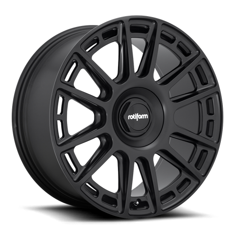 Rotiform R159 OZR Wheel 18x8.5 5x100 / 5x114.3 35 Offset - Matte Black