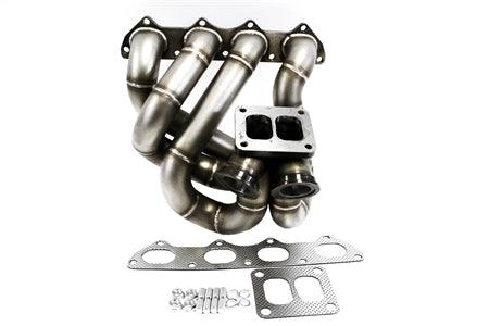 PLM Power Driven T4 Top Mount Turbo Manifold with Dual Wastegates B-Series B16 B18 B20 - GUMOTORSPORT