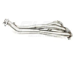 PLM K-Series K24 K20 FG Header V2 with Bolt-On Catalytic Converter - GUMOTORSPORT