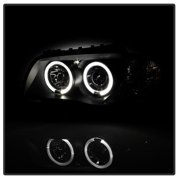 Spyder BMW E87 1-Series 08-11 Projector Headlights LED Halo - GUMOTORSPORT