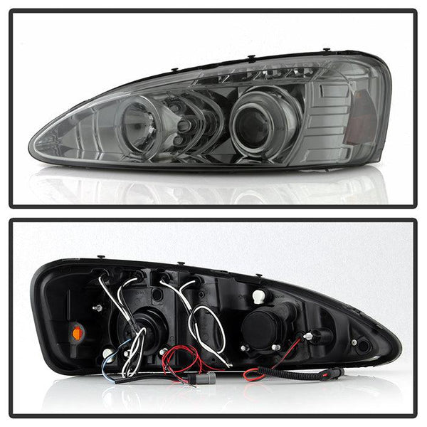 Spyder Pontiac Grand Prix 2004 - 2008 Projector Headlights LED Halo LED Smke PRO-YD-PGP04-HL-SMC - GUMOTORSPORT