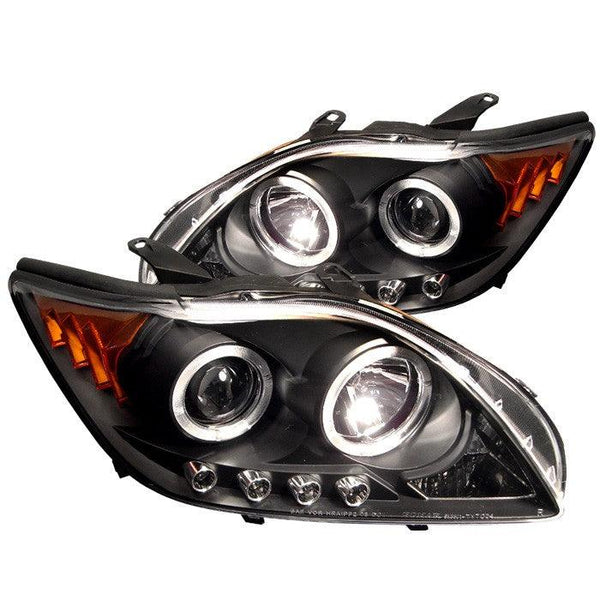 Spyder Scion TC 2005 - 2007 Projector Headlights LED Halo -Replaceable LEDs Blk PRO-YD-TTC04-HL-AM-BK - GUMOTORSPORT