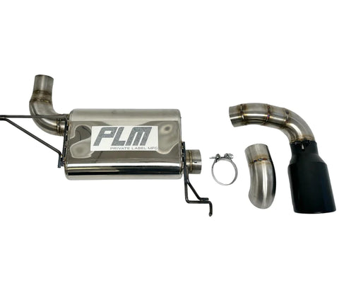 PLM Axle Back Modular Exhaust with Black Tips 2021+ Ford Bronco