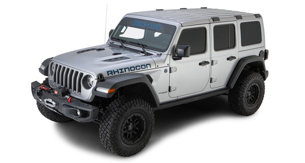 Rhino-Rack 2018 - 2023 Jeep Wrangler JL 4 Door 3 Base Backbone Mounting System