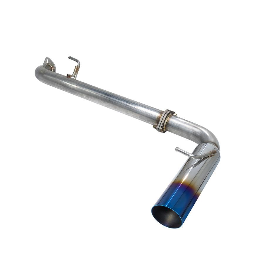 Remark 13+ Subaru BRZ/Toyota 86 Single-Exit Axle Back Exhaust w/Burnt Blue Stainless Single Wall Tip - GUMOTORSPORT