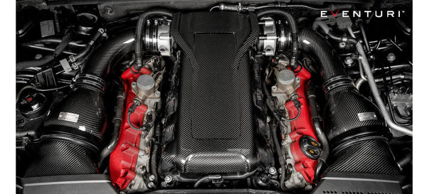Eventuri Audi B8 RS5/RS4 - Black Carbon Engine Cover - GUMOTORSPORT