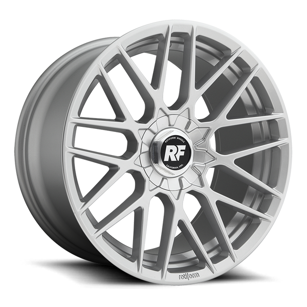 Rotiform R140 RSE Wheel 18x9.5 5x114.3 / 5x120 35 Offset - Gloss Silver