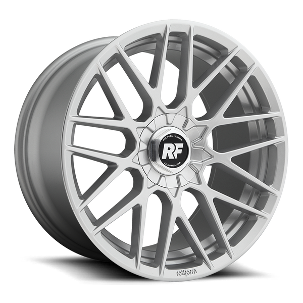 Rotiform R140 RSE Wheel 18x8.5 5x112 / 5x120 35 Offset - Gloss Silver