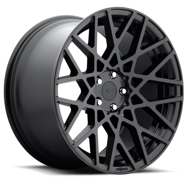 Rotiform R112 BLQ Wheel 18x8.5 5x112 45 Offset - Matte Black
