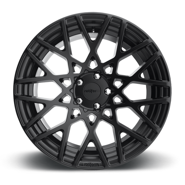 Rotiform R112 BLQ Wheel 18x8.5 5x100 35 Offset - Matte Black