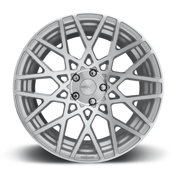 Rotiform R110 BLQ Wheel 18x8.5 5x114.3 38 Offset - Gloss Silver Machined