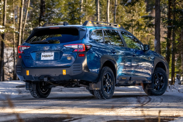 MBRP 2.5" Axle-Back Turndown, 2020-2025 Subaru Outback XT / Wilderness, Dual Rear Exit, Street Profile, T304 Stainless Steel