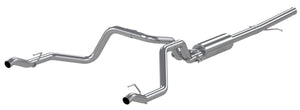 MBRP 2.5" Cat Back, Dual Rear , T409, Chevy/GMC 1500 Silverado/ Sierra 4.3L V6, 5.3L V8 2019 - 2022