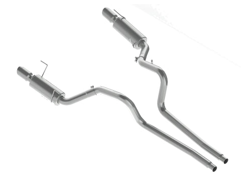 MBRP 3" Cat Back, Dual Split Rear, Street Version, T409, Ford Mustang GT 4.6L 2005 - 2009 | Shelby GT 500 2007 - 2010 - GUMOTORSPORT