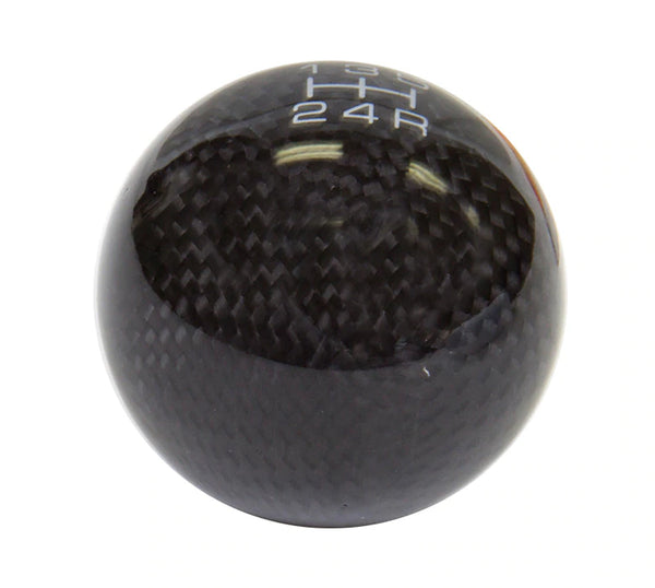NRG Universal Ball Style Shift Knob - Heavy Weight 480G / 1.1Lbs. - Black Carbon Fiber (5 Speed) - GUMOTORSPORT