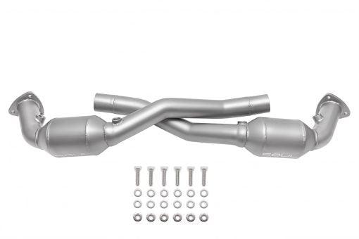 SOUL 99-04 Porsche 996 Carrera Sport Catalytic Converters - GUMOTORSPORT