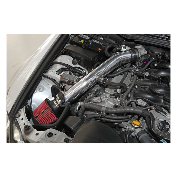 Spectre 2006 - 2012 Lexus IS250/IS350 V6-2.5/3.5L F/I Air Intake Kit - Polished w/Red Filter