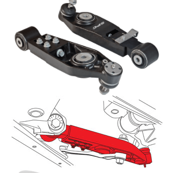 SPC Performance 99-11 Porsche 996/997 06-16 Cayman Front or Rear Adjustable Control Arm (Pair of 2) - GUMOTORSPORT