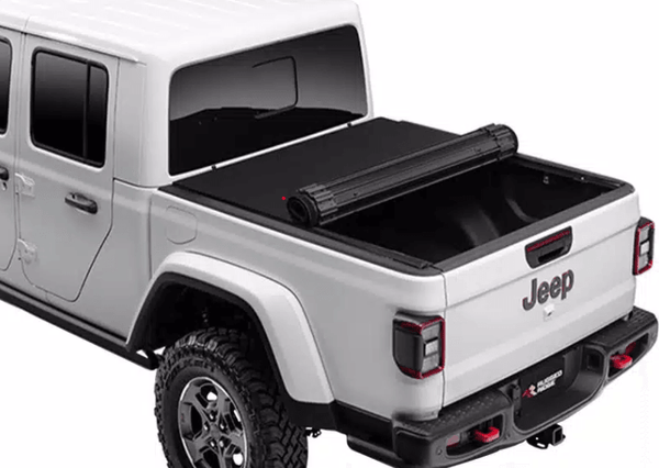 Rugged Ridge Armis Hard Rolling Bed Cover 2020 + Gladiator JT - GUMOTORSPORT