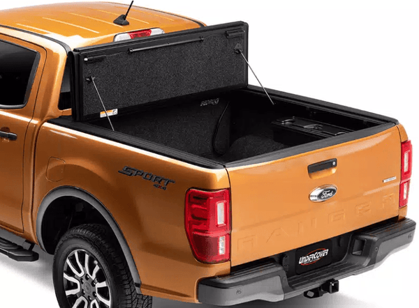 UnderCover 2019 - 2022 Ford Ranger 5ft Ultra Flex Bed Cover - Matte Black Finish - GUMOTORSPORT
